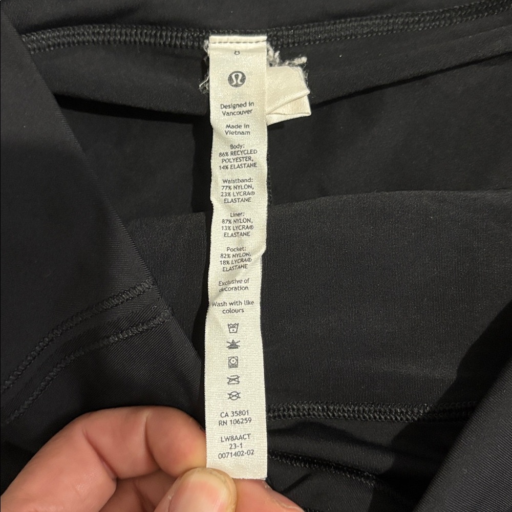 lululemon athletica Black Skort - Picture 4 of 6